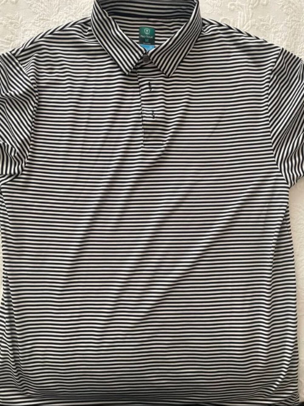 Mens Pro Tour CoolPlay L Golf Shirt Short Sleeve